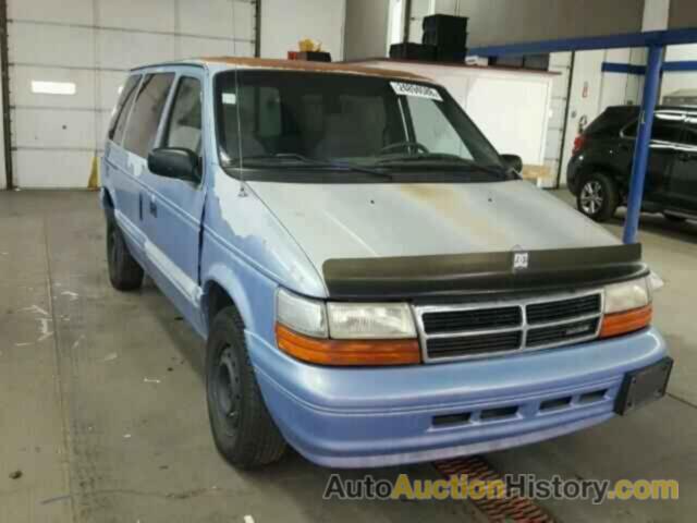 1994 PLYMOUTH VOYAGER SE, 2P4GH45R6RR760521