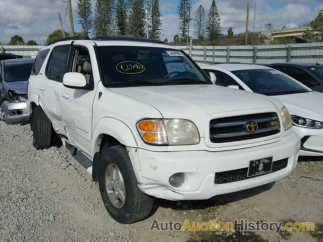 2001 TOYOTA SEQUOIA LIMITED, 5TDZT38A71S009242