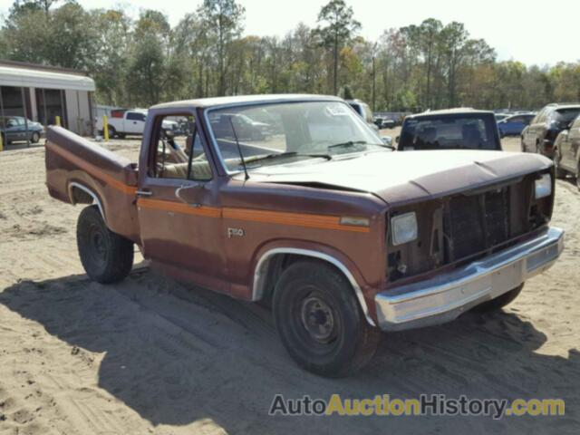1984 FORD F150 , 1FTCF15F1ENA87626