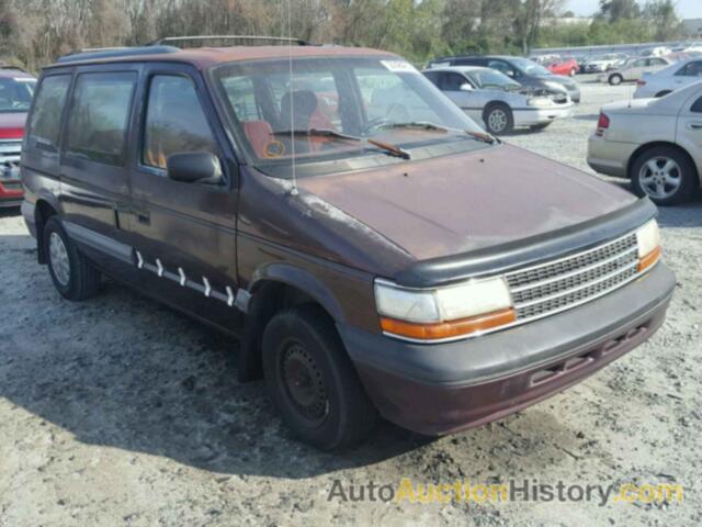 1994 PLYMOUTH VOYAGER SE, 2P4GH45R4RR553741