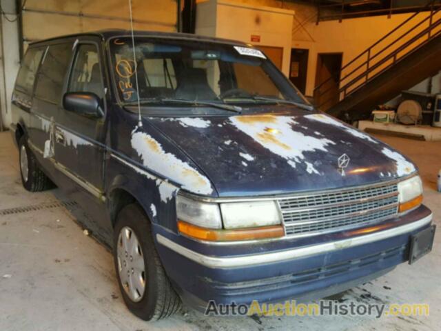 1993 PLYMOUTH GRAND VOYAGER SE, 1P4GH44R1PX745182