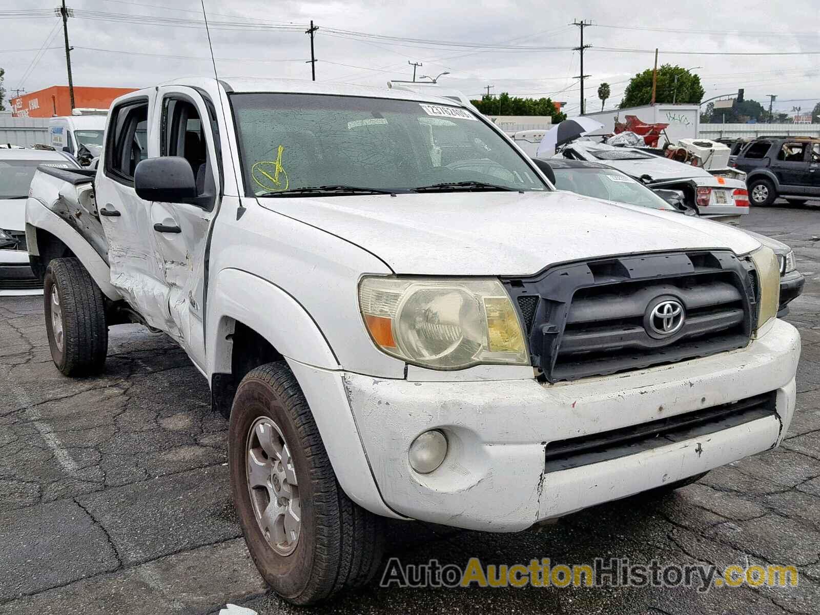 2005 TOYOTA TACOMA DOUBLE CAB PRERUNNER, 5TEJU62N45Z090877