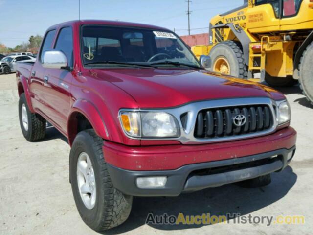 2003 TOYOTA TACOMA DOUBLE CAB PRERUNNER, 5TEGN92N03Z285686