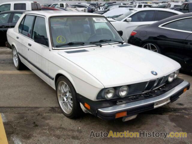1986 BMW 535 I AUTOMATIC, WBADC8404G0669493