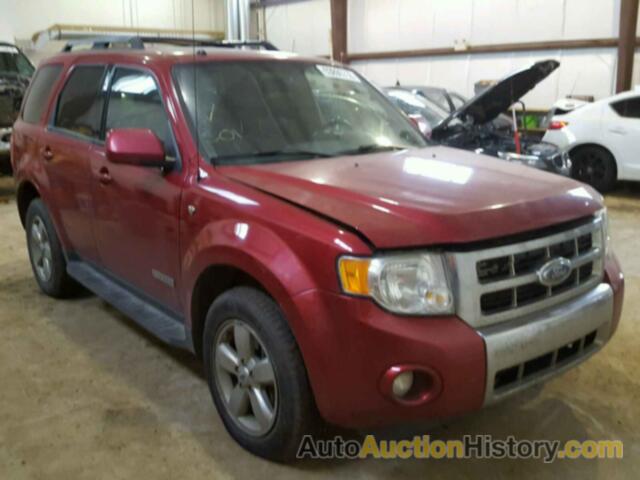 2008 FORD ESCAPE LIMITED, 1FMCU94188KB64486