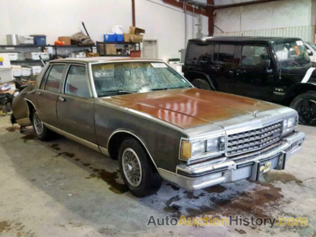 1983 CHEVROLET CAPRICE CLASSIC, 1G1AN69H8DX106736