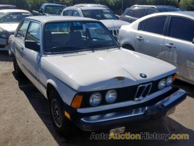 1982 BMW 320 I, WBAAG3304C8027928