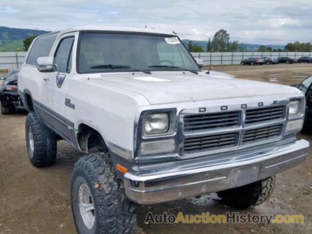 1992 DODGE RAMCHARGER AW-150, 3B4GM17Z8NM510711