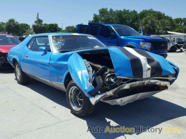 1972 FORD MUSTANG, 2F01F136697