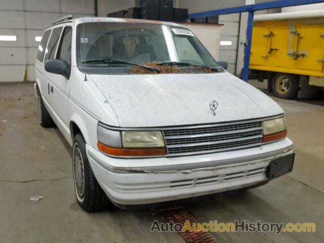 1991 PLYMOUTH GRAND VOYAGER SE, 1P4GH44R7MX619601