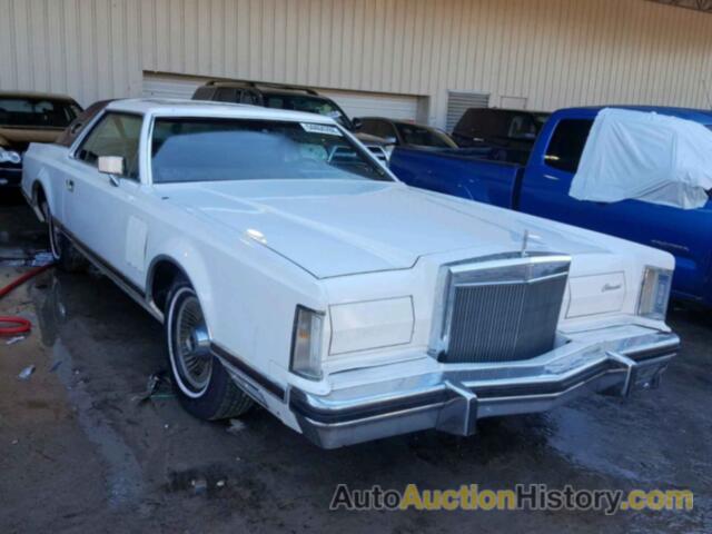 1978 LINCOLN MARK SERIE, 8Y89A918725