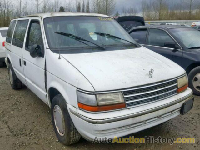 1991 PLYMOUTH VOYAGER, 2P4GH2538MR226428