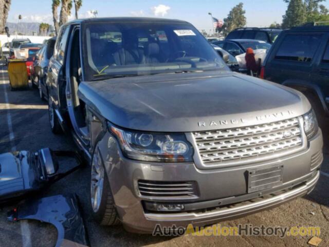 2016 LAND ROVER RANGE ROVER SUPERCHARGED, SALGS2EF4GA276552