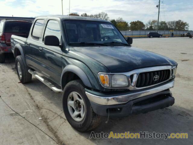 2003 TOYOTA TACOMA DOUBLE CAB PRERUNNER, 5TEGN92N63Z167285