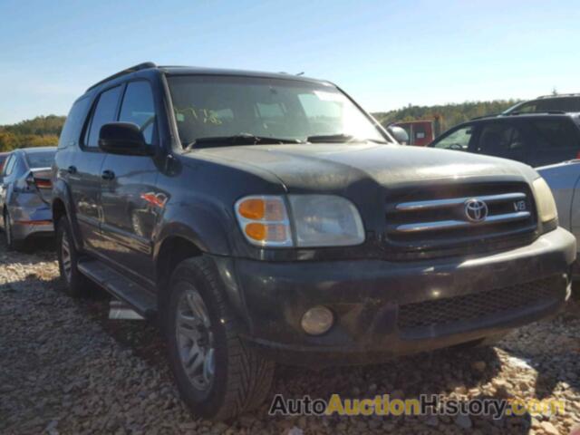 2003 TOYOTA SEQUOIA LIMITED, 5TDBT48A33S186610