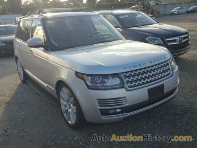 2014 LAND ROVER RANGE ROVER SUPERCHARGED, SALGS2EF3EA130446