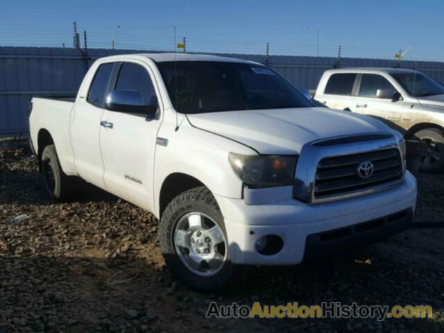 2007 TOYOTA TUNDRA DOUBLE CAB LIMITED, 5TBBV581X7S453417