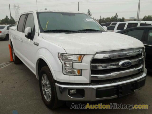 2015 FORD F150 SUPERCREW, 1FTEW1CF4FKD17903