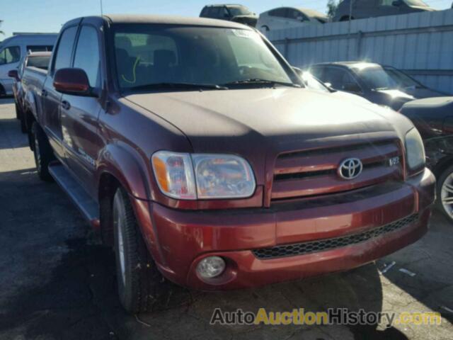2005 TOYOTA TUNDRA DOUBLE CAB LIMITED, 5TBET38185S486503