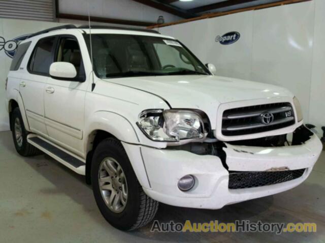 2003 TOYOTA SEQUOIA LIMITED, 5TDZT38A63S203442