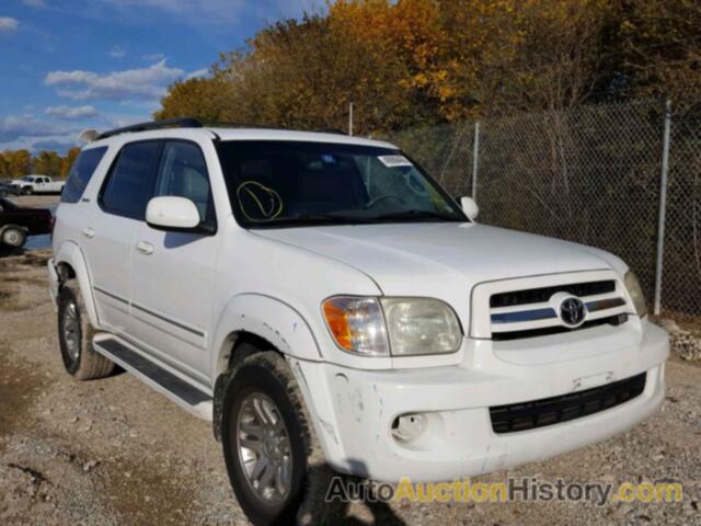 2006 TOYOTA SEQUOIA LIMITED, 5TDBT48A86S270913