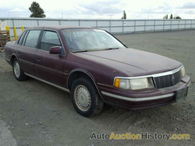 1989 LINCOLN CONTINENTAL, 1LNCM9746KY650756