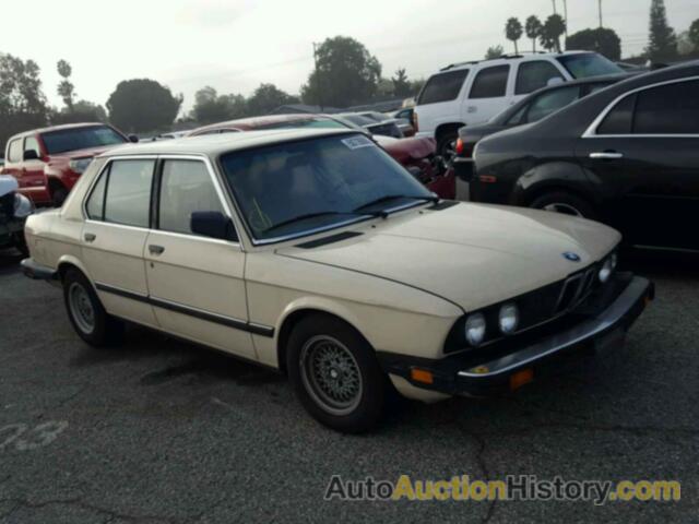 1982 BMW 528 E AUTOMATIC, WBADK8300C7962703