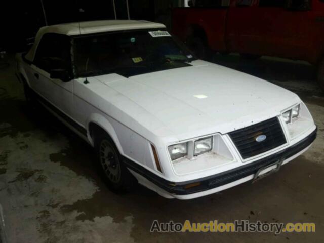 1984 FORD MUSTANG GLX, 1FABP27M9EF137182