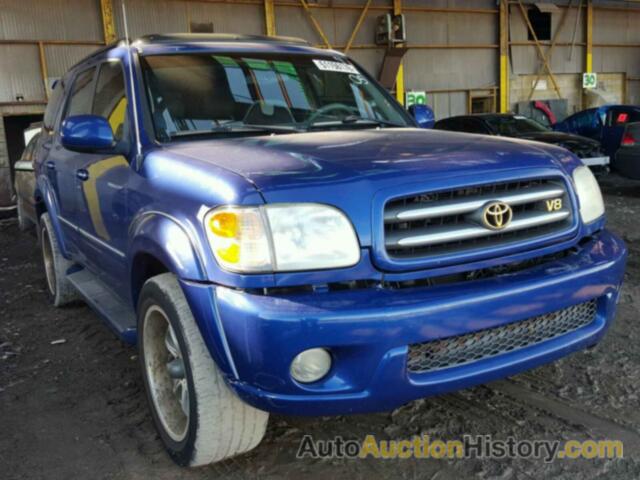 2001 TOYOTA SEQUOIA LIMITED, 5TDZT38A21S051219