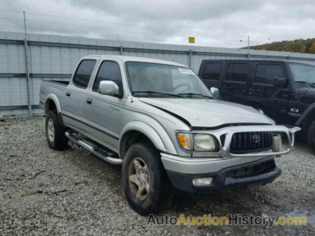 2002 TOYOTA TACOMA DOUBLE CAB PRERUNNER, 5TEGN92N02Z894825