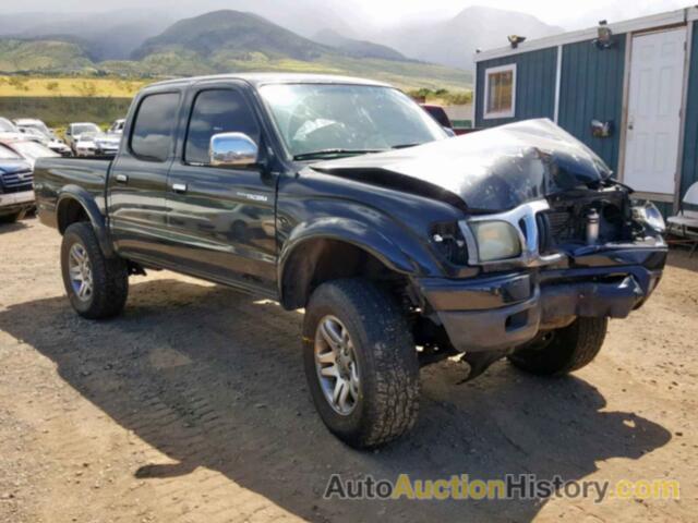 2001 TOYOTA TACOMA DOUBLE CAB PRERUNNER, 5TEGN92N81Z872392