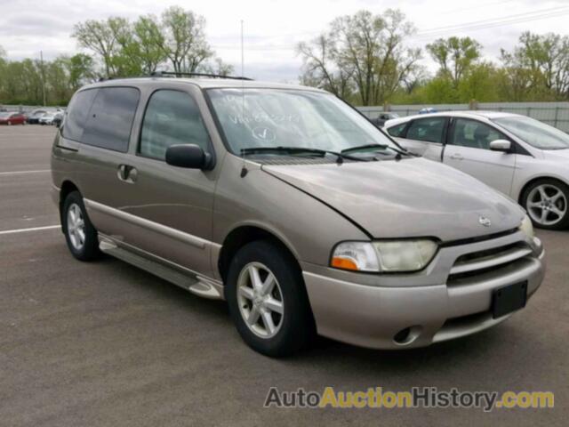 2002 NISSAN QUEST GLE, 4N2ZN17T52D803278