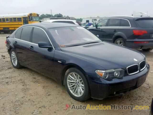 2004 BMW 745 I I, WBAGL63594DP72721