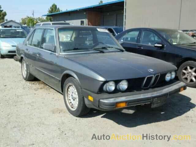 1986 BMW 535I AUTOM, WBADC8404G0669638