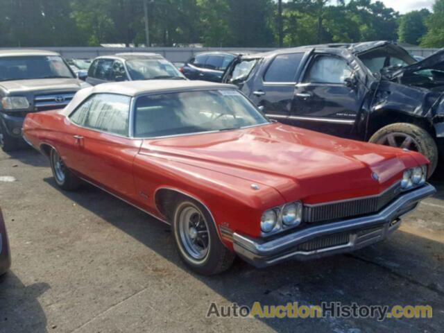 1972 BUICK COUPE, 4P67T2X174431