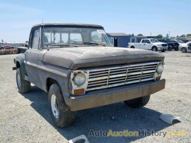 1968 FORD PICK UP, F11YRD69107