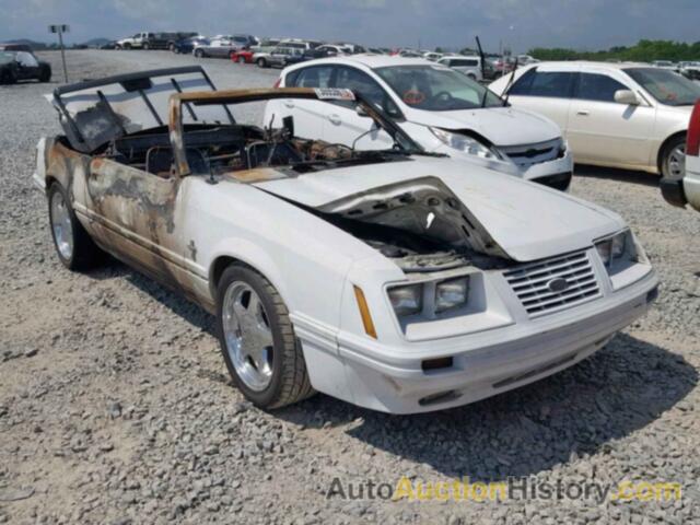 1984 FORD MUSTANG GLX, 1FABP27M8EF177527