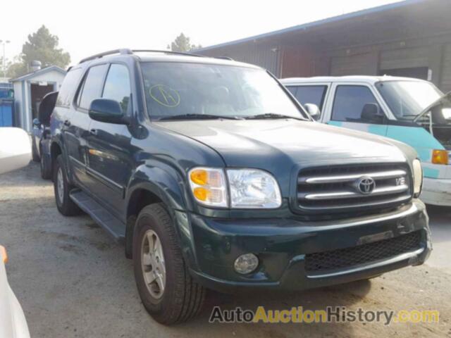 2001 TOYOTA SEQUOIA LIMITED, 5TDBT48A51S043610