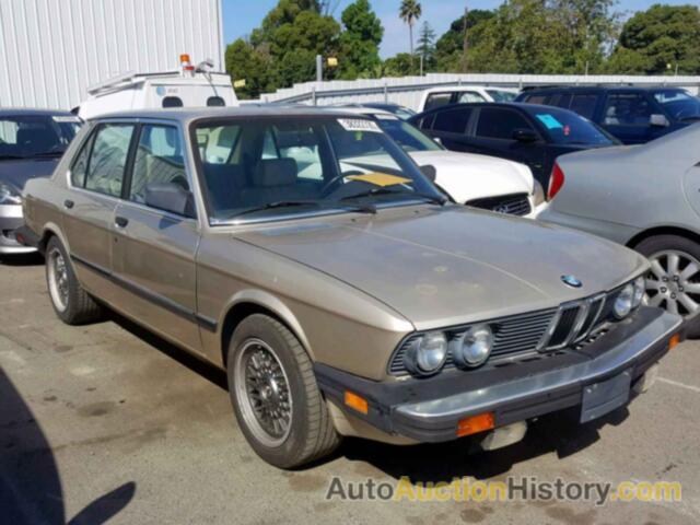 1985 BMW 535 I, WBADC7407F0653216