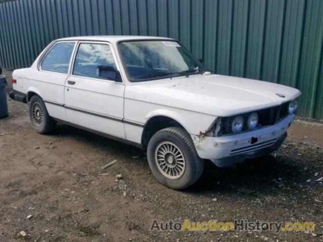 1982 BMW 320 I, WBAAG3304C8380329