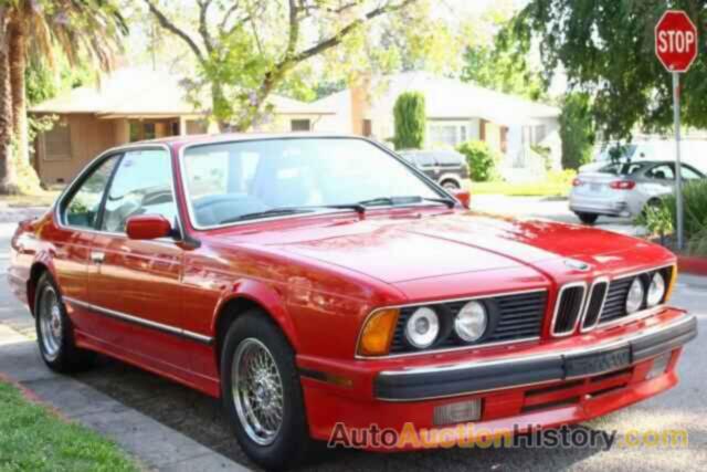 1989 BMW 635 CSI, WBAEC7412K0608658