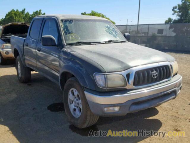 2001 TOYOTA TACOMA DOUBLE CAB PRERUNNER, 5TEGN92N61Z772646