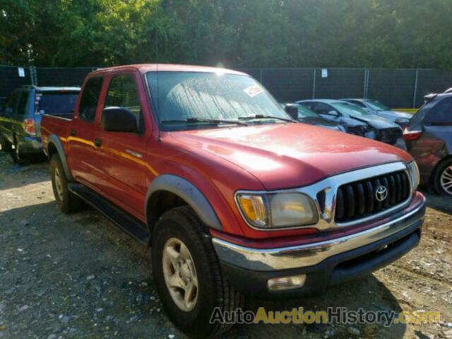 2001 TOYOTA TACOMA DOUBLE CAB PRERUNNER, 5TEGN92N21Z876860