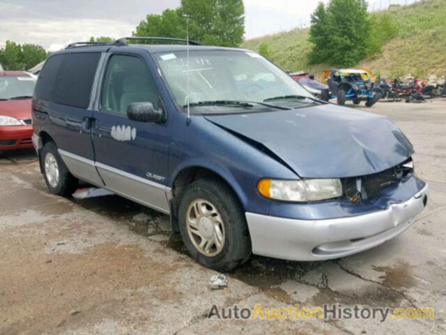 1998 NISSAN QUEST XE, 4N2ZN1113WD826832