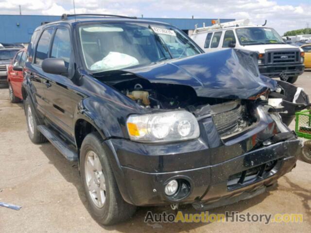 2007 FORD ESCAPE LIMITED, 1FMCU04167KC06020