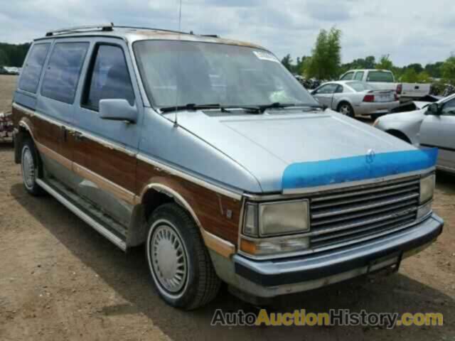 1987 PLYMOUTH VOYAGER LE, 2P4FH5134HR332285