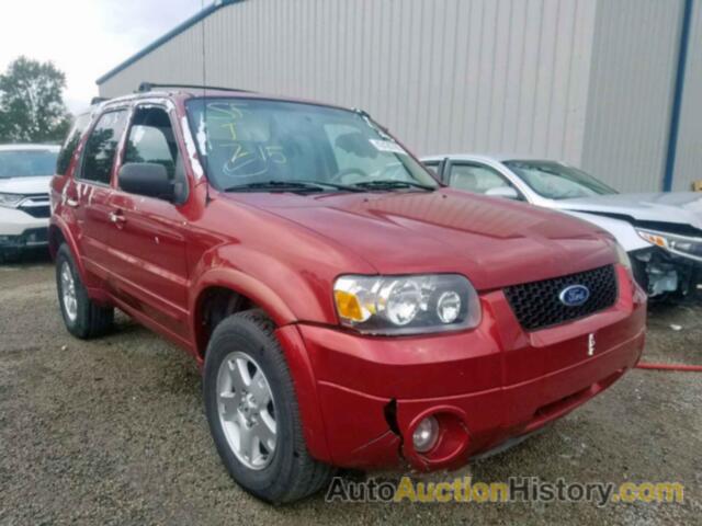 2006 FORD ESCAPE LIMITED, 1FMYU04136KC24088