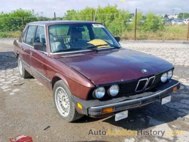 1985 BMW 5 SERIES E AUTOMATIC, WBADK8304F9549918