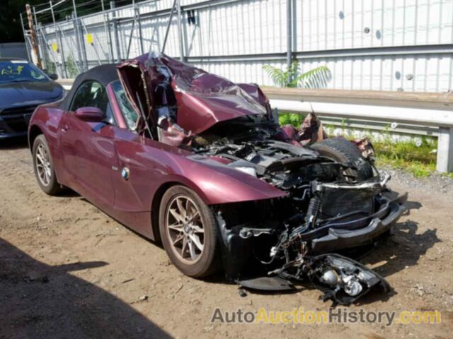 2005 BMW Z4 2.5, 4USBT335X5LS56218