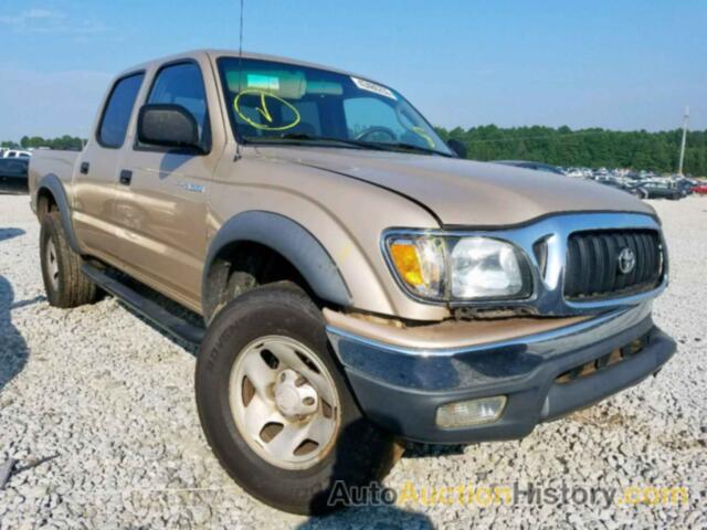 2002 TOYOTA TACOMA DOUBLE CAB PRERUNNER, 5TEGN92N82Z103098